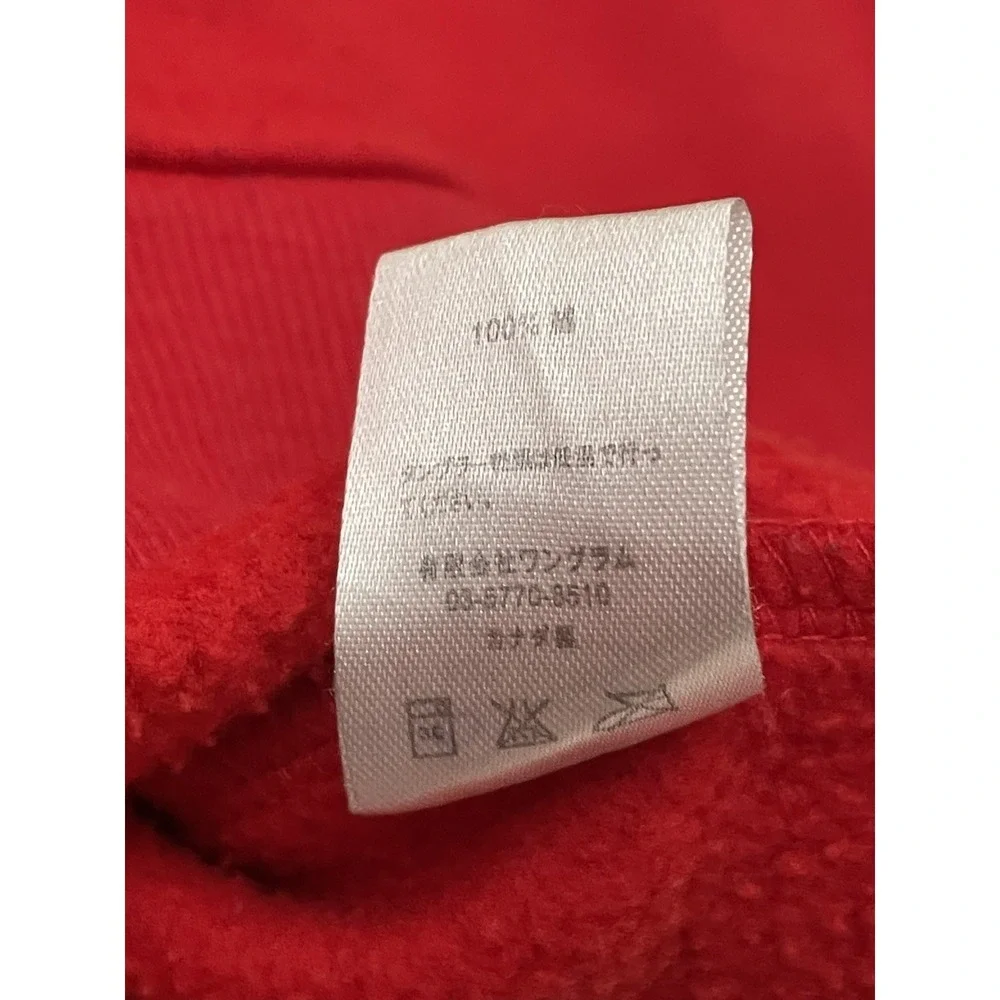 Supreme Formula Crewneck Sweater Men's XXL Red Fleece Colorblock  SS19